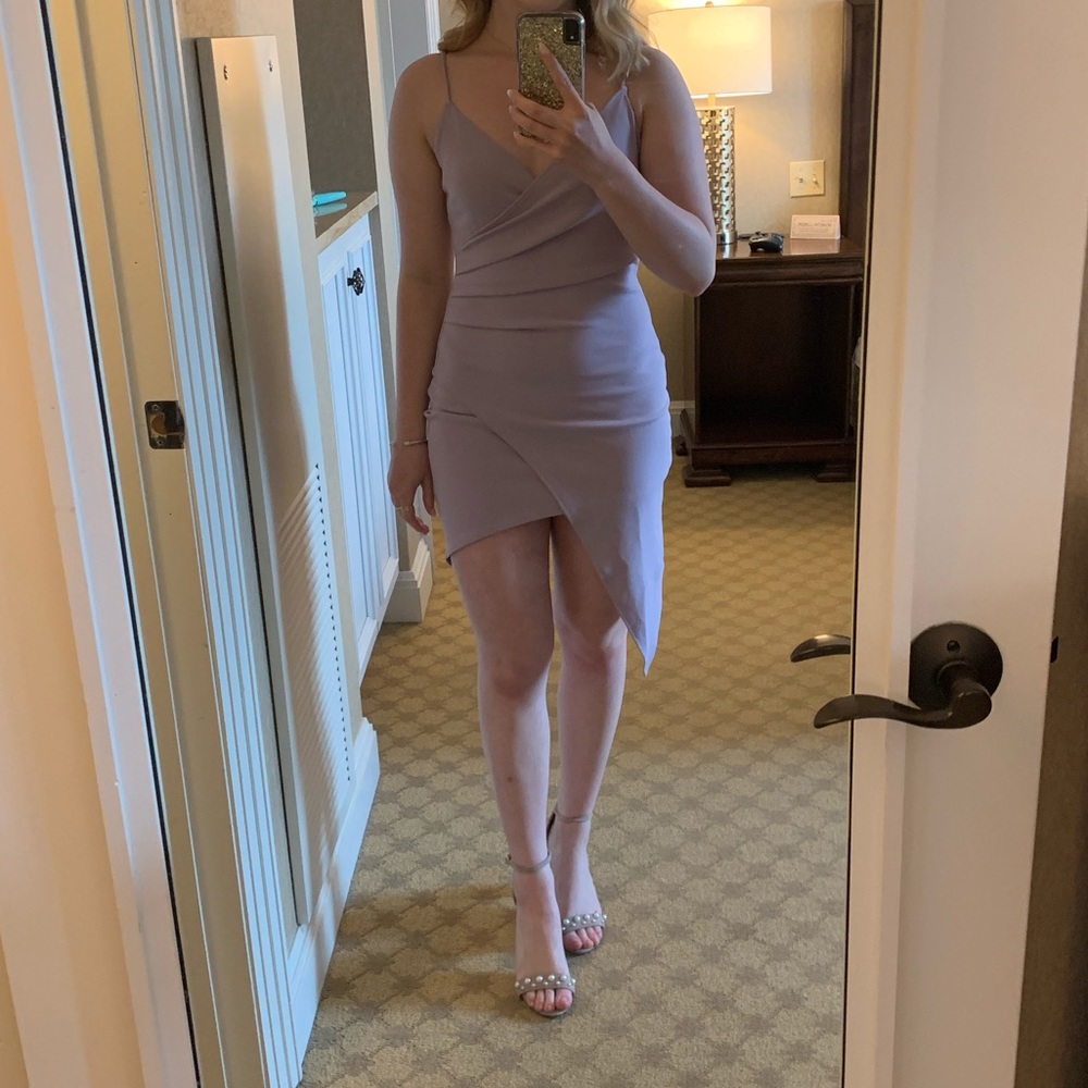 Sunset and Spring bodycon wrap dress - Picture 4 of 4